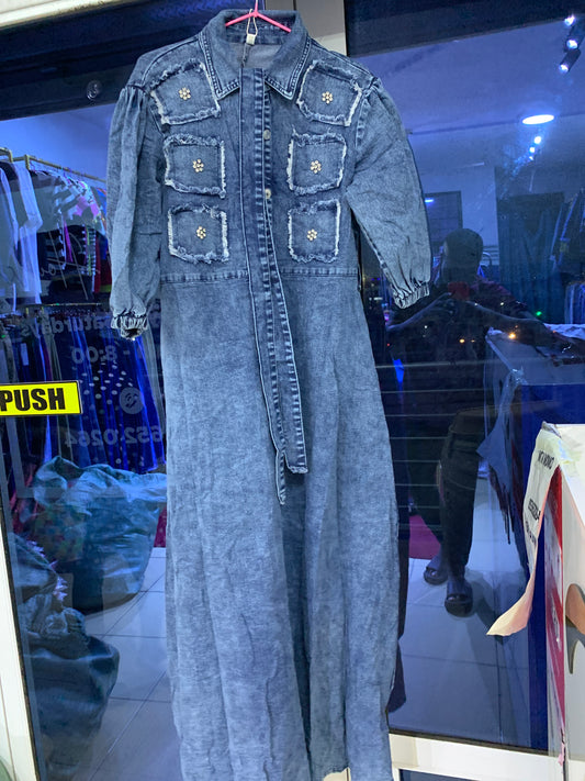 25018 Jeans Dress